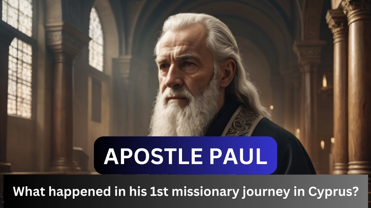 Apostle Paul - What happened in his 1st missionary journey in Cyprus?