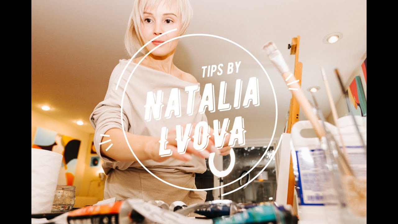 Tips by Natalia Lvova #3 Переносим рисунок на холст