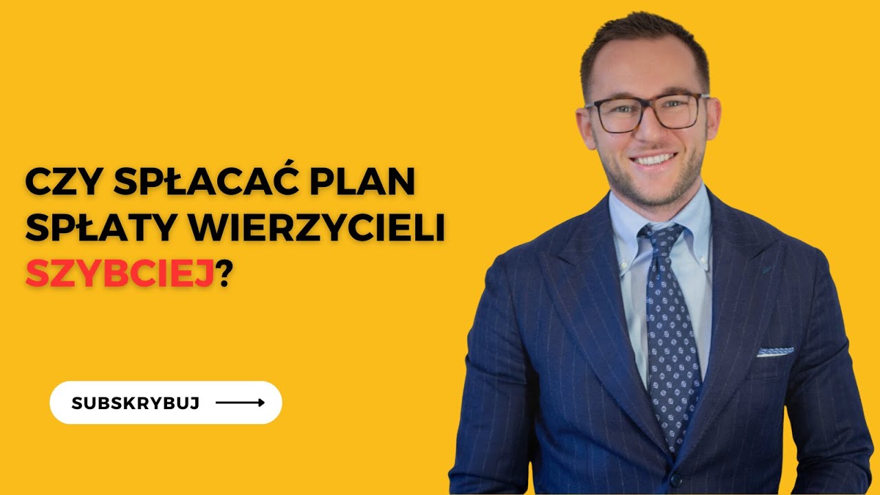 Czy spłata planu spłaty wierzycieli przed czasem ma sens?