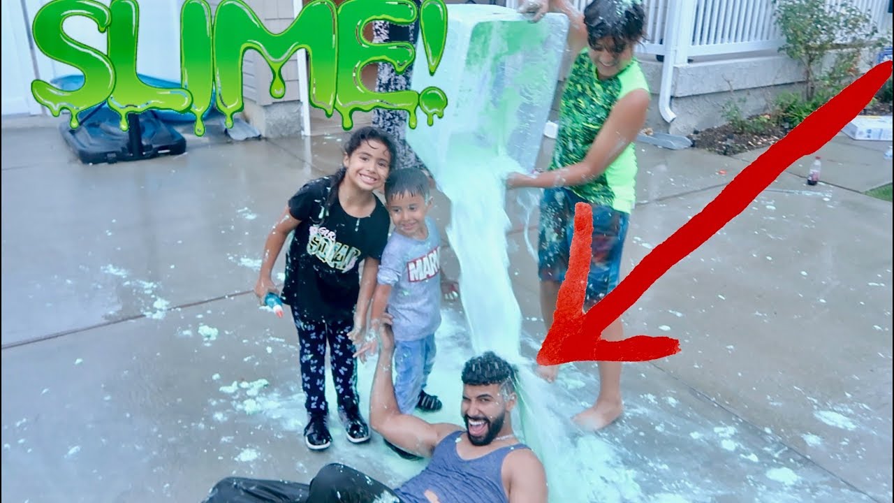 SLIME PRANK ON MY FAMILY BACKFIRED!!!