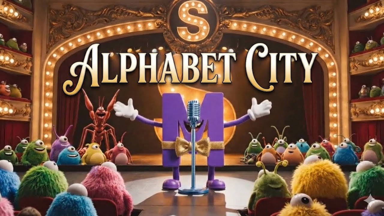 Alphabet City  [S1_E38] 3D Cartoon Series | Fun Learning ABC Adventure for Kids