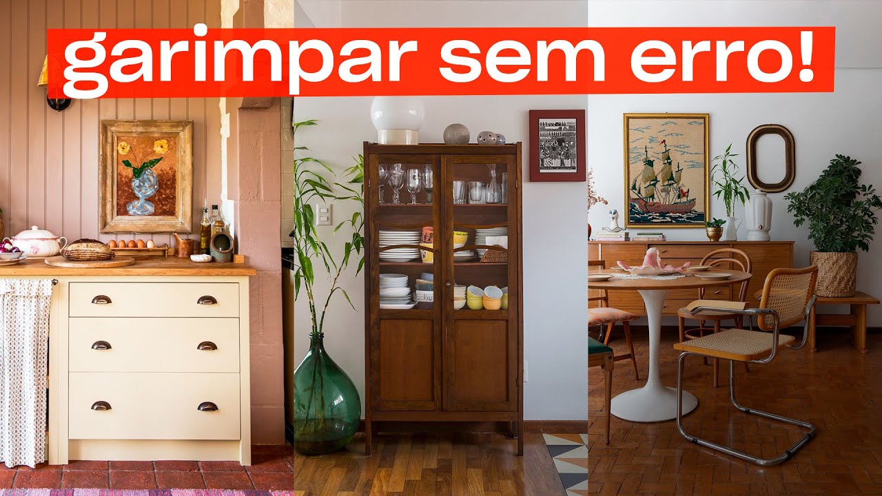 MÓVEIS GARIMPADOS: Como encontrar peças INCRÍVEIS para sua casa!