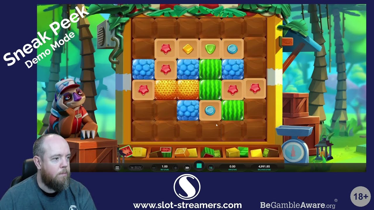 Sneak Peek - Sloth Tumble - Relax Gaming - 25th July