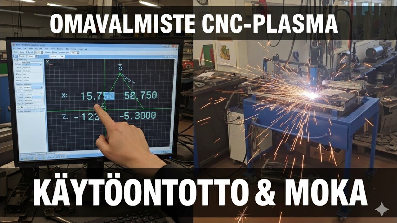 CNC-PLASMA KÄYNTIIN! Opas Maurille & Mystinen leikkausongelma