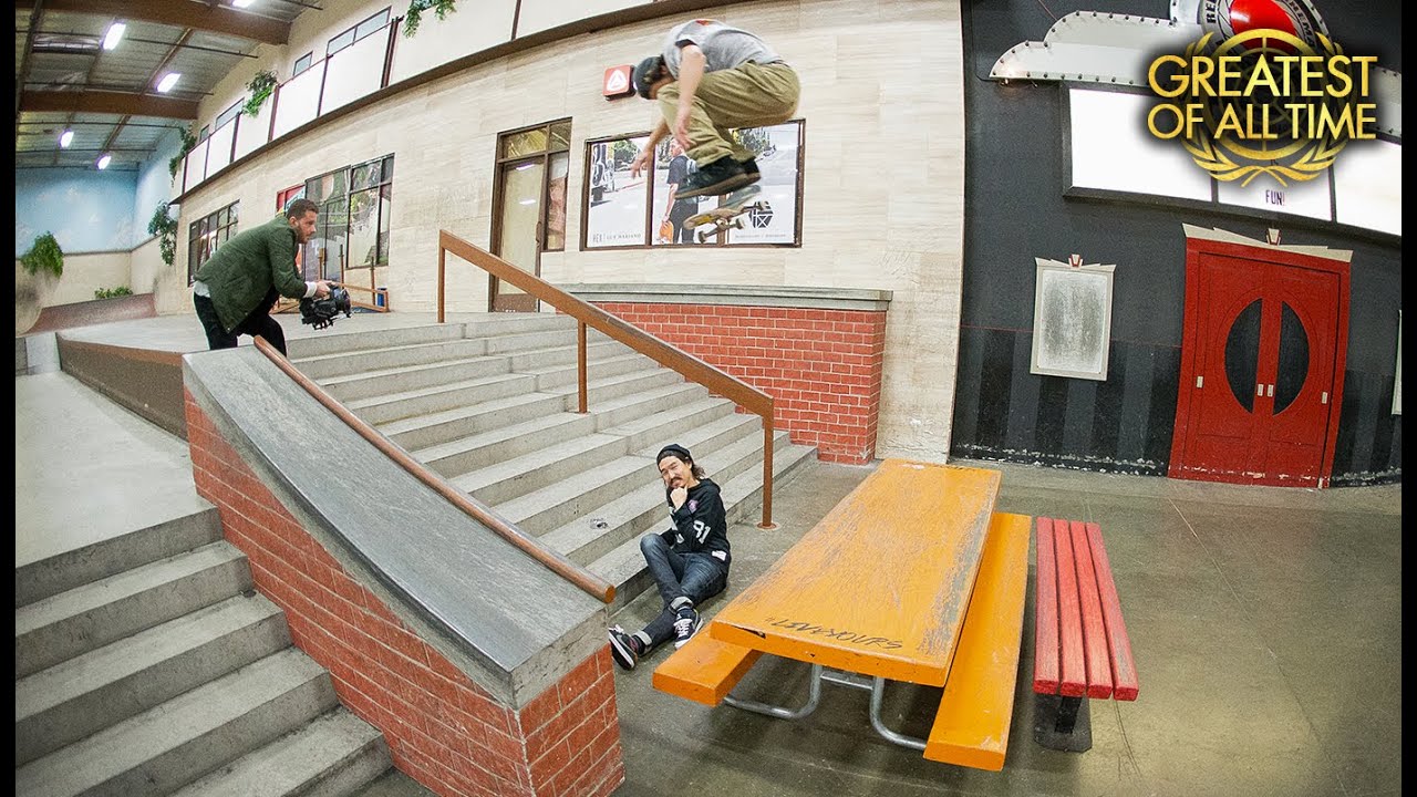 The Longest Backside Flip Ever Done At The Berrics With Chris Joslin