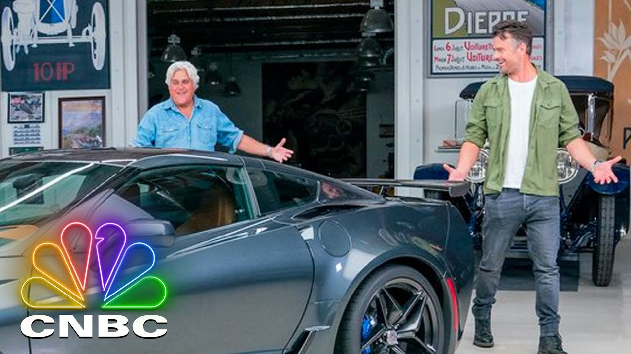 Josh Duhamel And Jay Leno Drive A 1963 Corvette Sting Ray | CNBC Prime