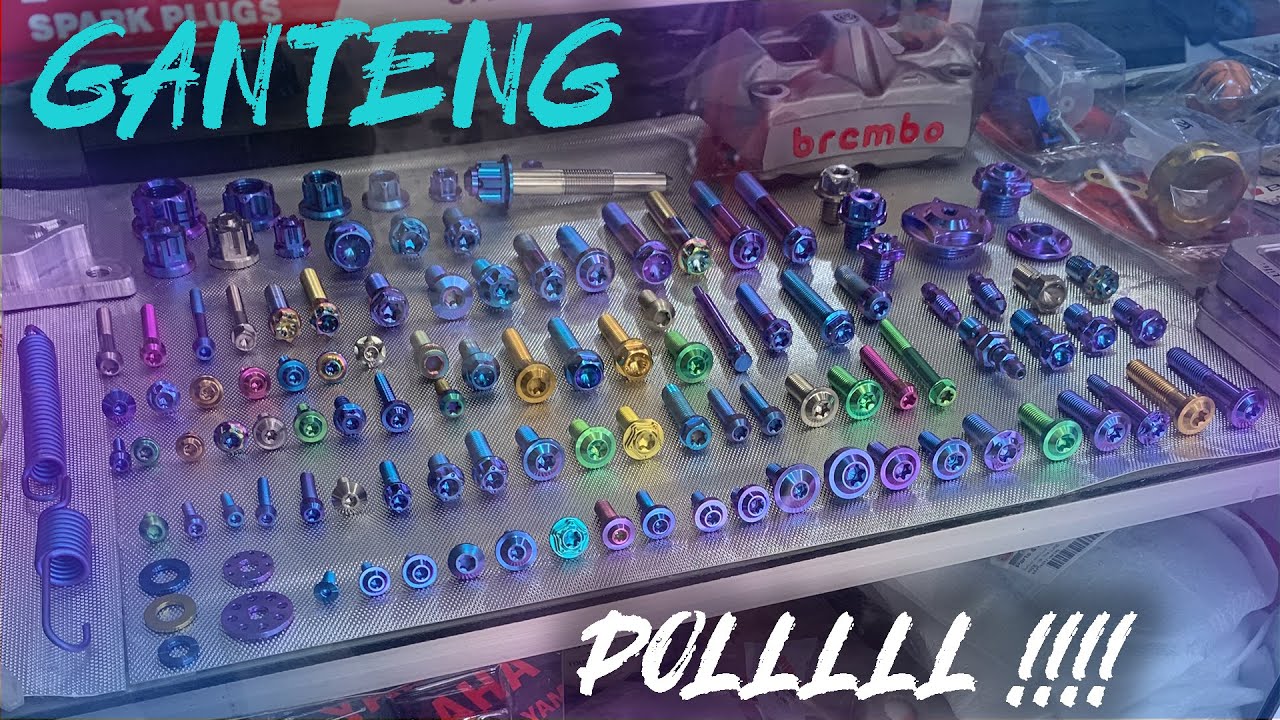 PASANG BAUT SULTAN PROTI TITANIUM BOLT DI Vario FULL SE DETAIL DETAIL NYA - Project Vario EP. 38