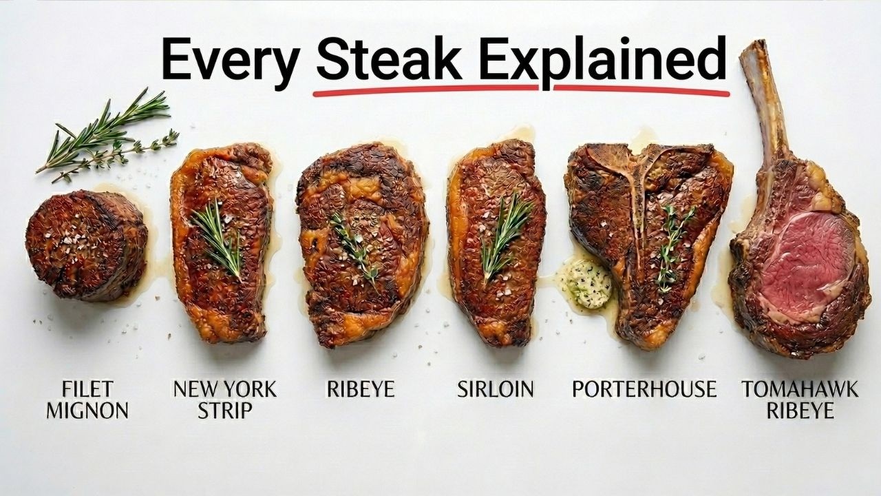 Every Popular Steak Explained: Don't Buy the Wrong Cut 🥩