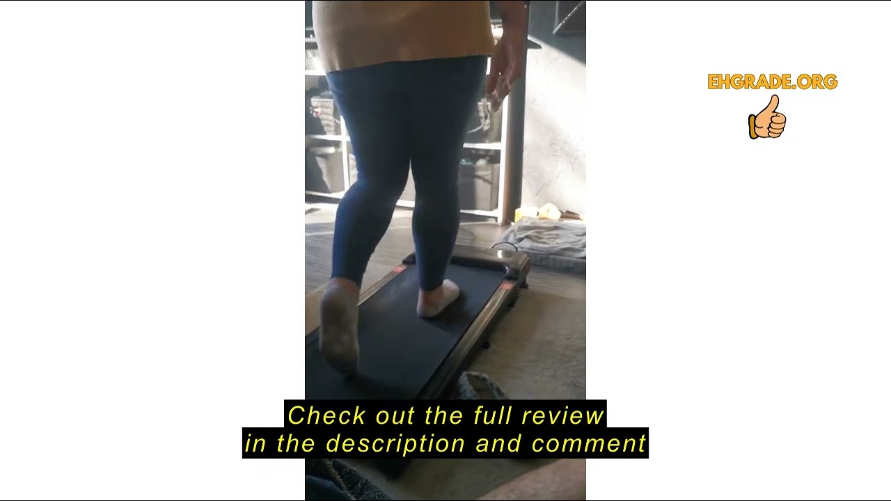 Review HomeTro Walking Pad Treadmill with 9% Incline, Walking Jogging Treadmills for Home, Portable