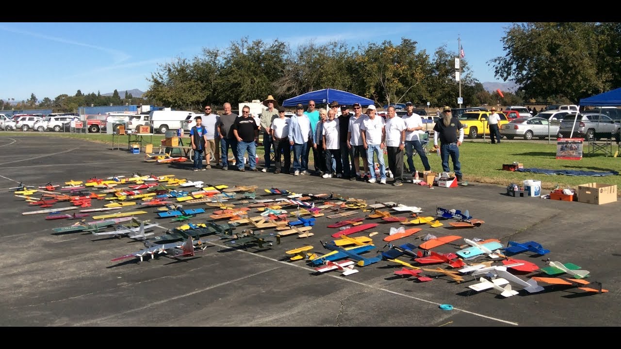 1/2A Control Line Mass Gathering - 126 Models ( Cox .049 & more )