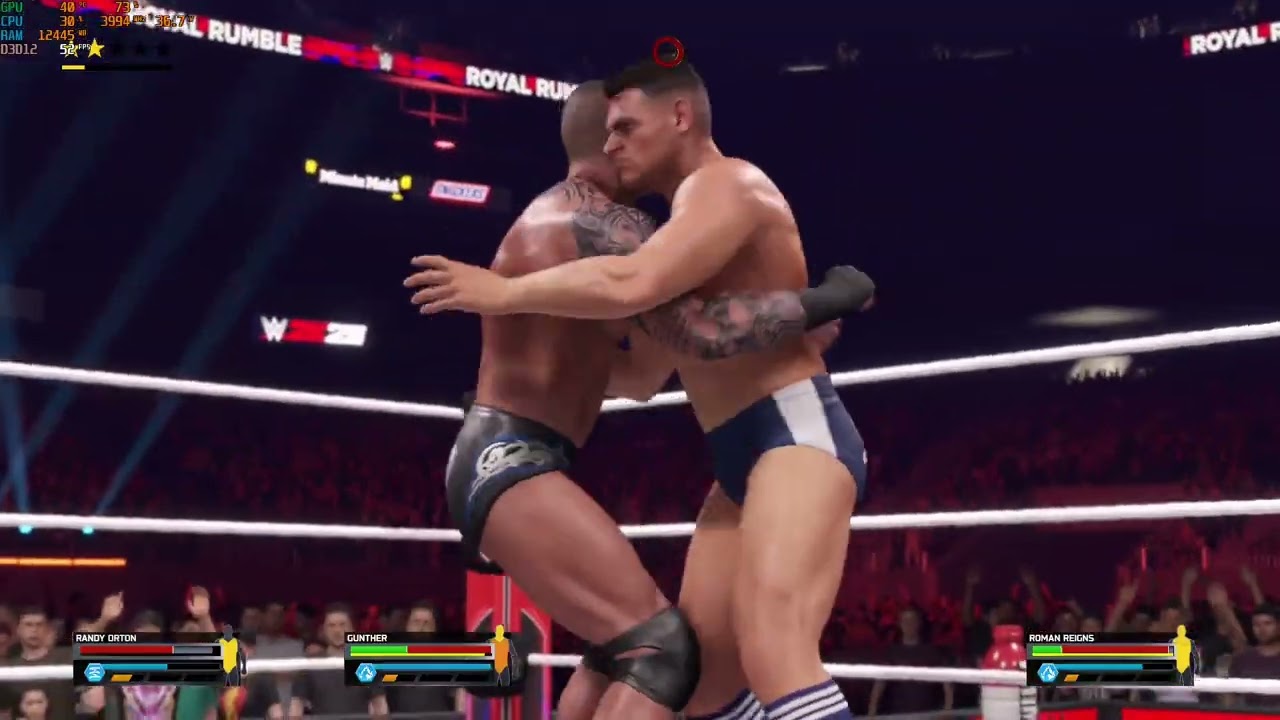 WWE 2K25 | Royal Rumble Final 4 🔥 Orton vs Roman vs Gunther vs Logan Paul