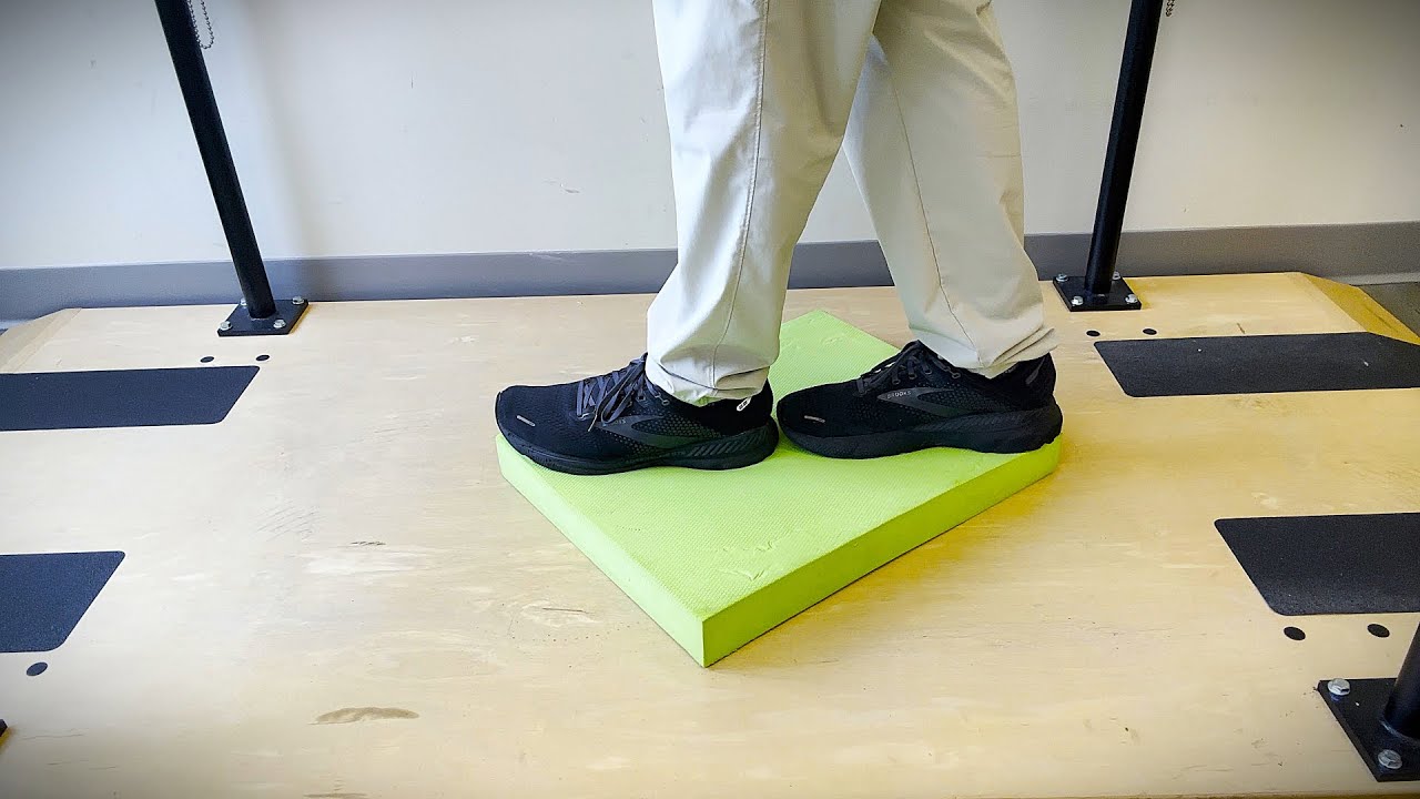 How-to perform a TANDEM STANCE (balance exercise)