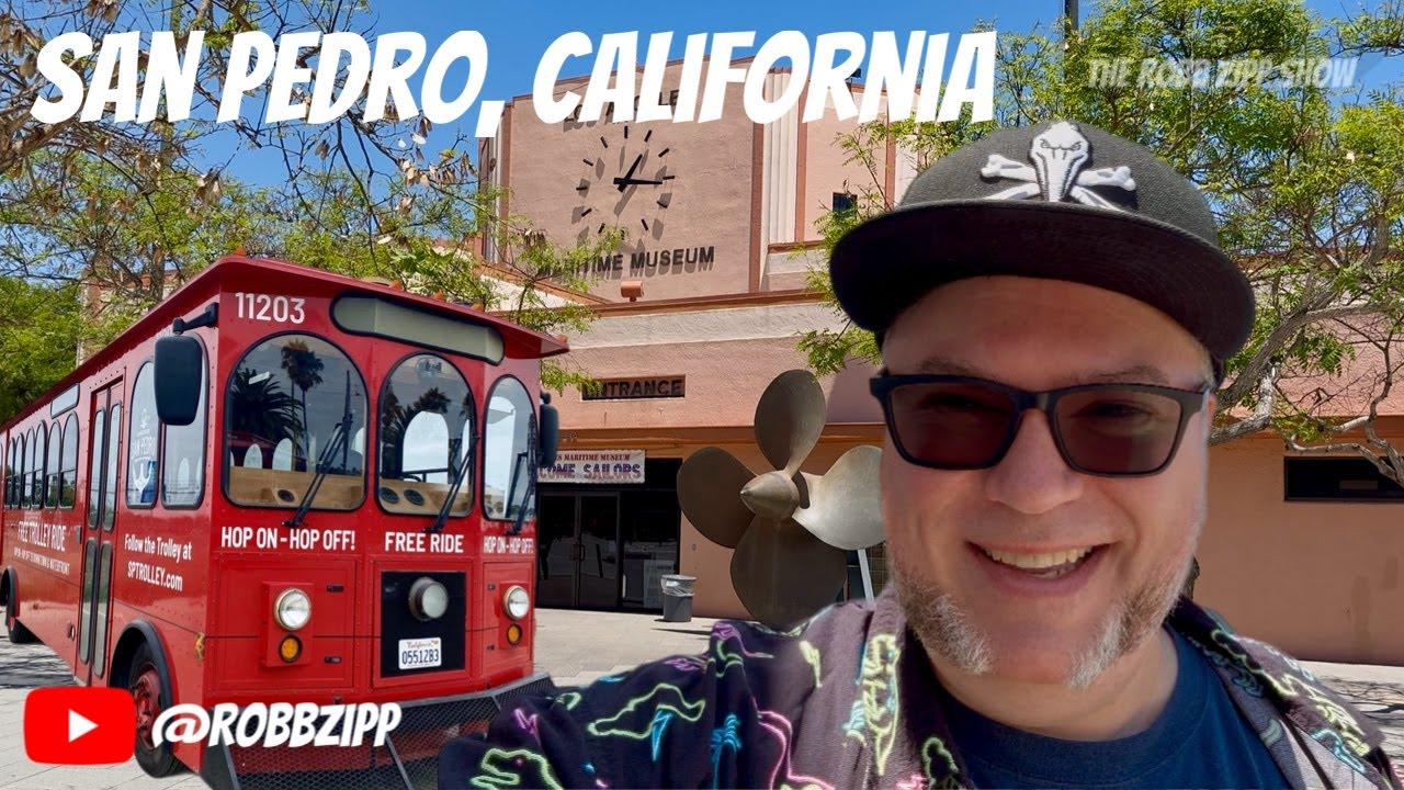 ⚓︎ ROBB ZIPP IN SAN PEDRO, CALIFORNIA!