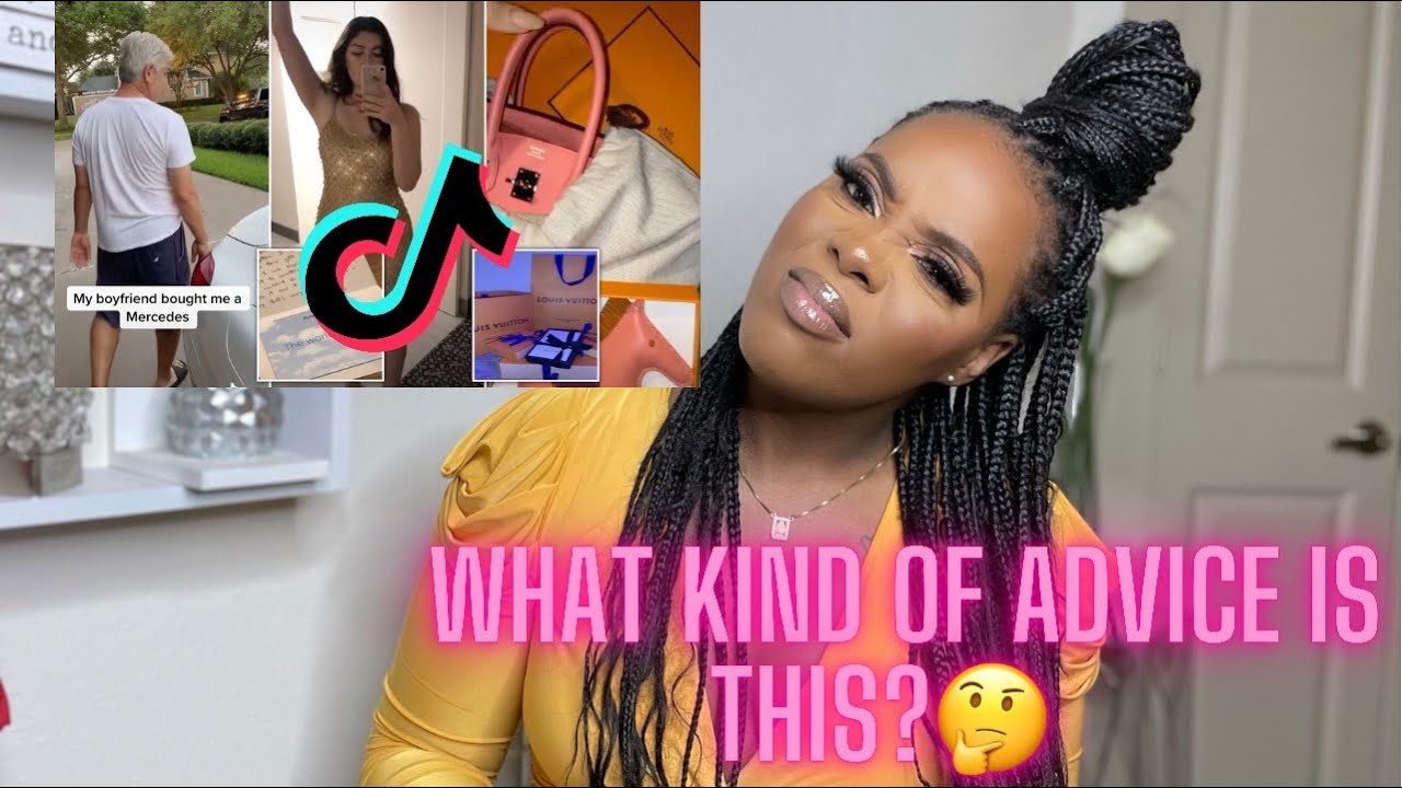 REACTING TO VIRAL SUGAR BABIES GIVING ADVICE ON TIK TOK|PART 2
