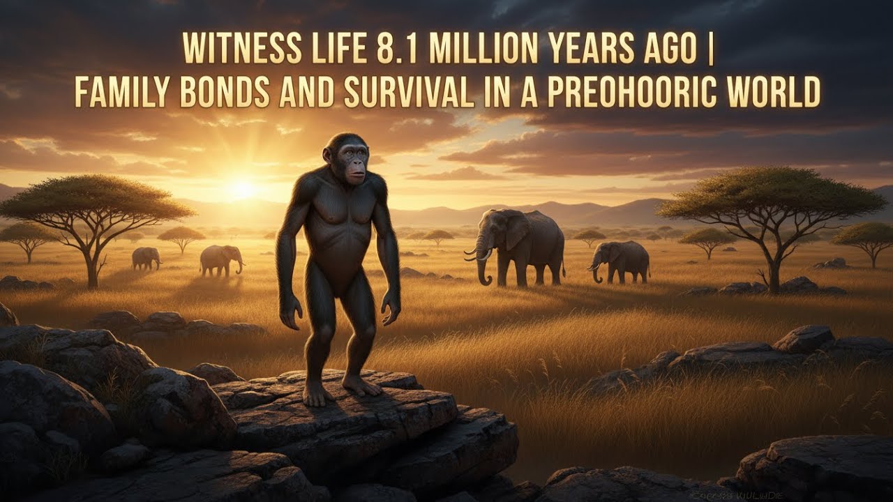 Life 8.1 Million Years Ago: Family Bonds That Shaped Humans Life Orgins,