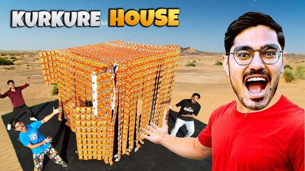We Made World's First Kurkure House   हमने बना दिया कुरकुरे का घर
