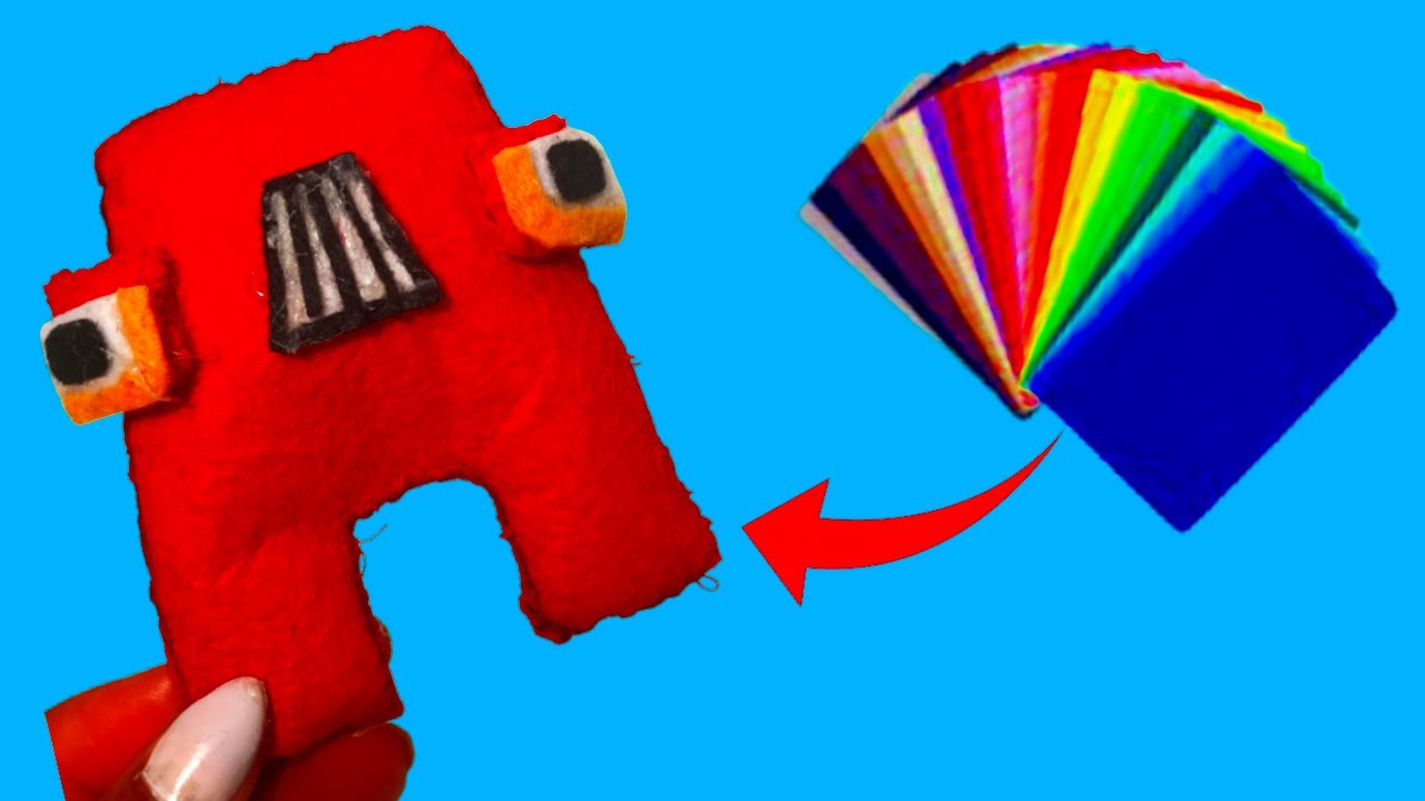 HOW TO MAKE Alphabet Lore A DIY PLUSH TOY