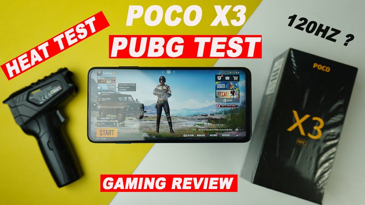 Poco X3 Pubg Test | Poco X3 Gaming review | Heat Test | Antutu Benchmarks | Price in Pakistan