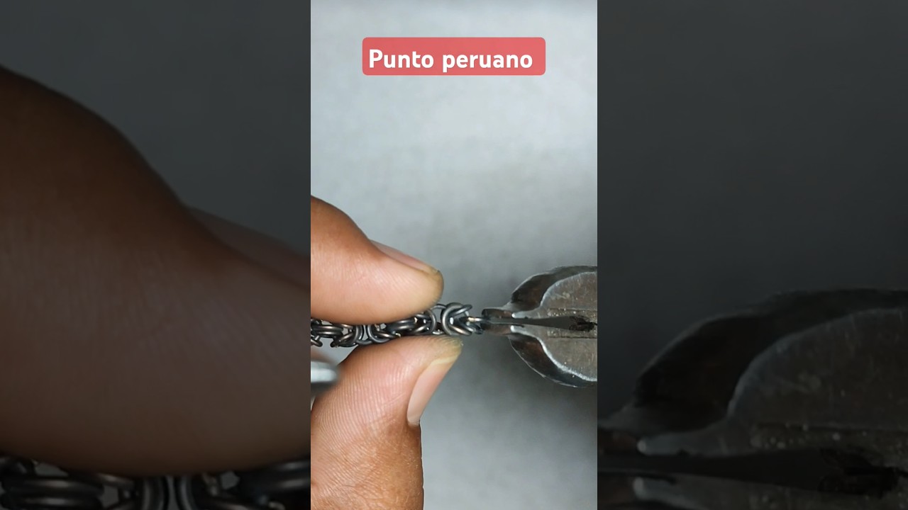 CADENA con PUNTO PERUANO| CADENA PUNTO BIZANTINO| CADENA CAMINO del INCA| #chain #elartedelshinobiz