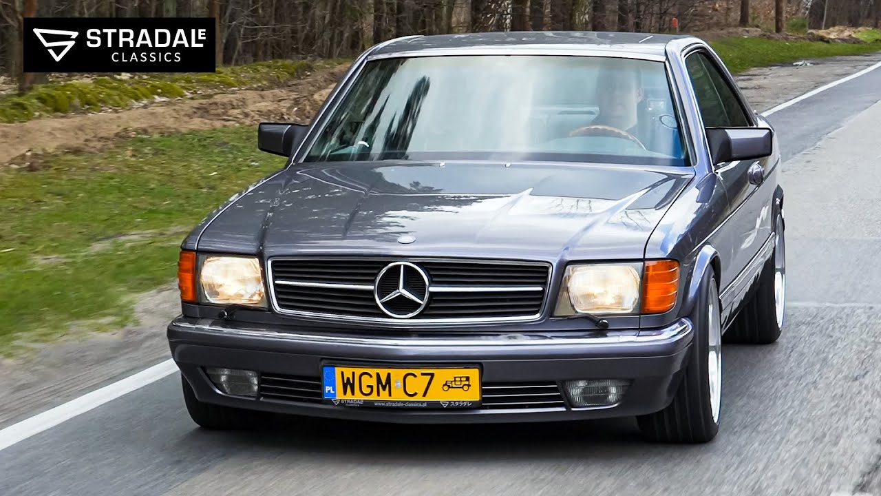 Kultowy Mercedes S-Klasa Coupe 560 SEC