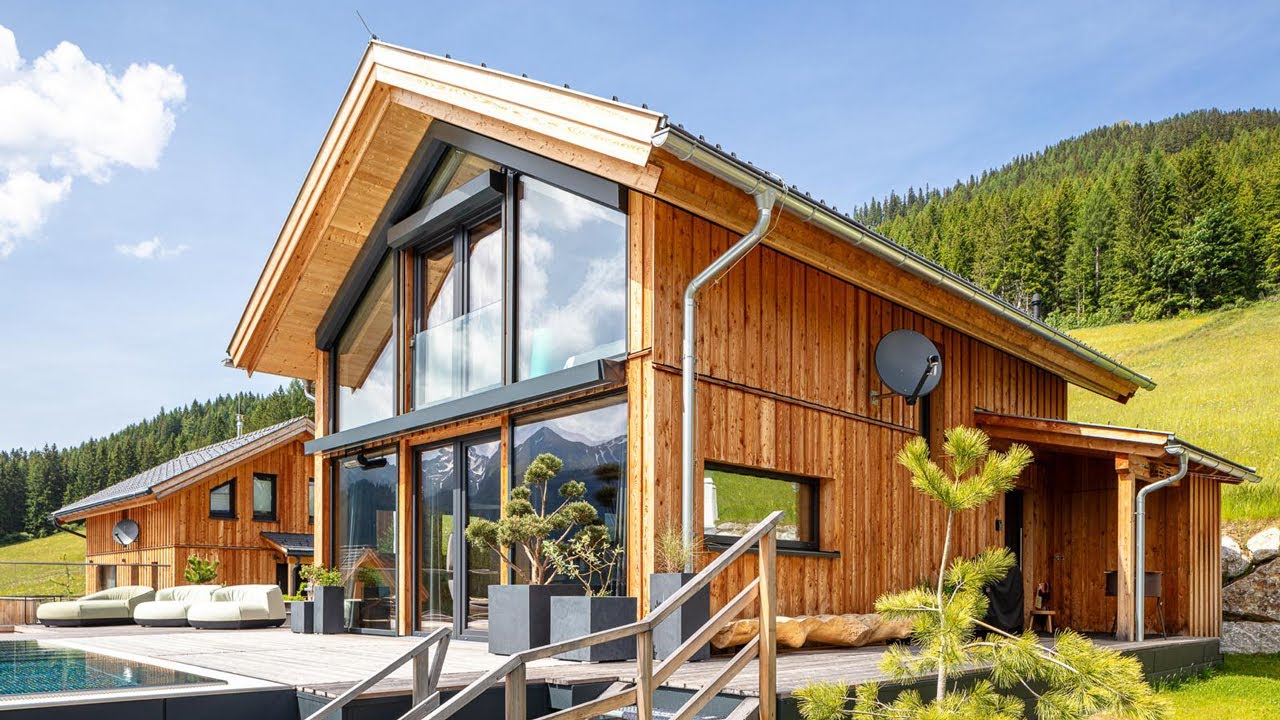 Luxuriöses SPA-Chalet mit herrlichem Bergblick