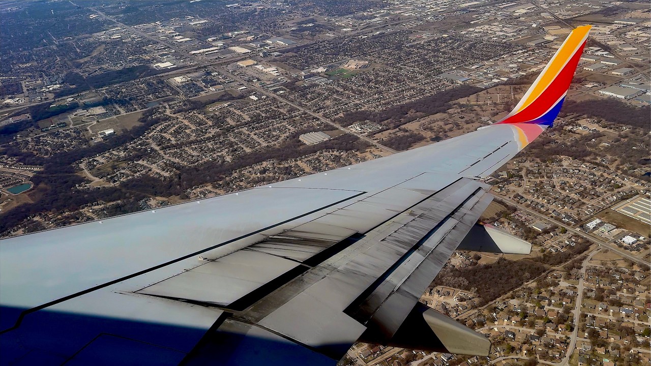 [4K] – Full Flight – Southwest Airlines – Boeing 737-752 – STL-TUL – N7843A – WN1771 – IFS 1020