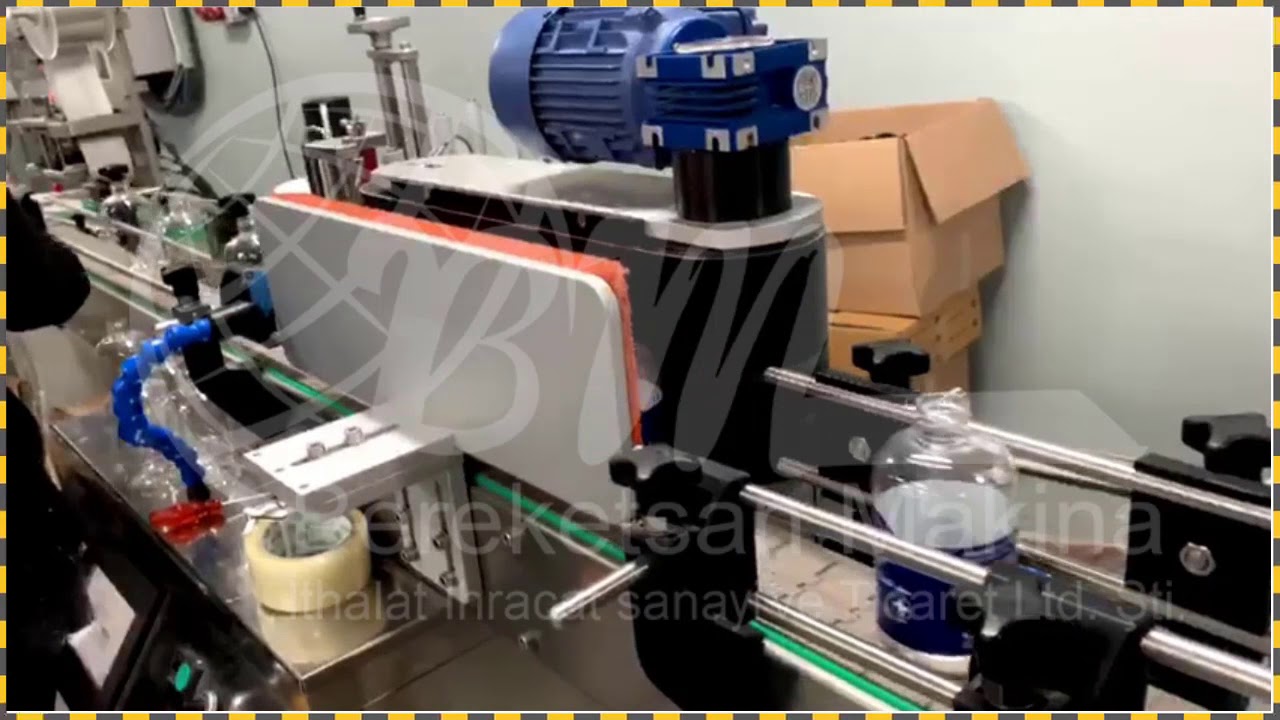 Silindirik Etiketleme Makinası - Cylindrical Labeling Machine