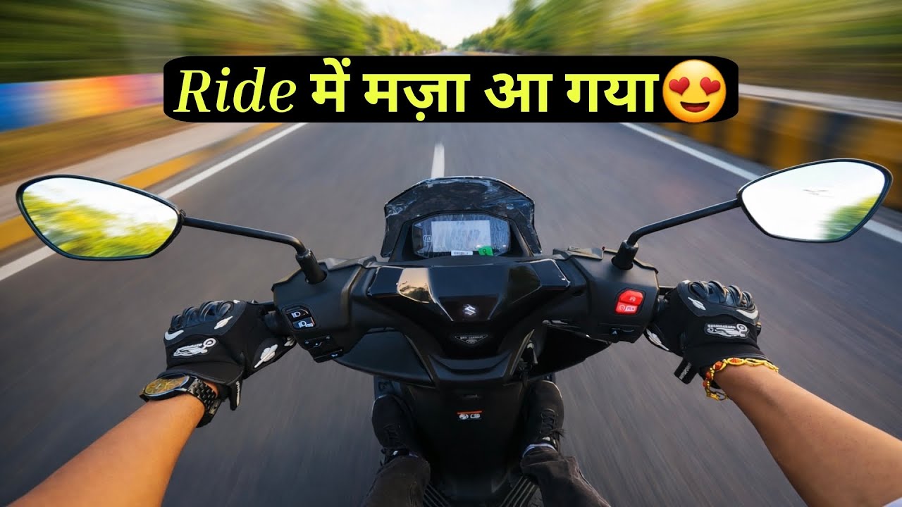 Riding New Updated Suzuki Burgman Street 125 | Burgman 125 2026 Ride 