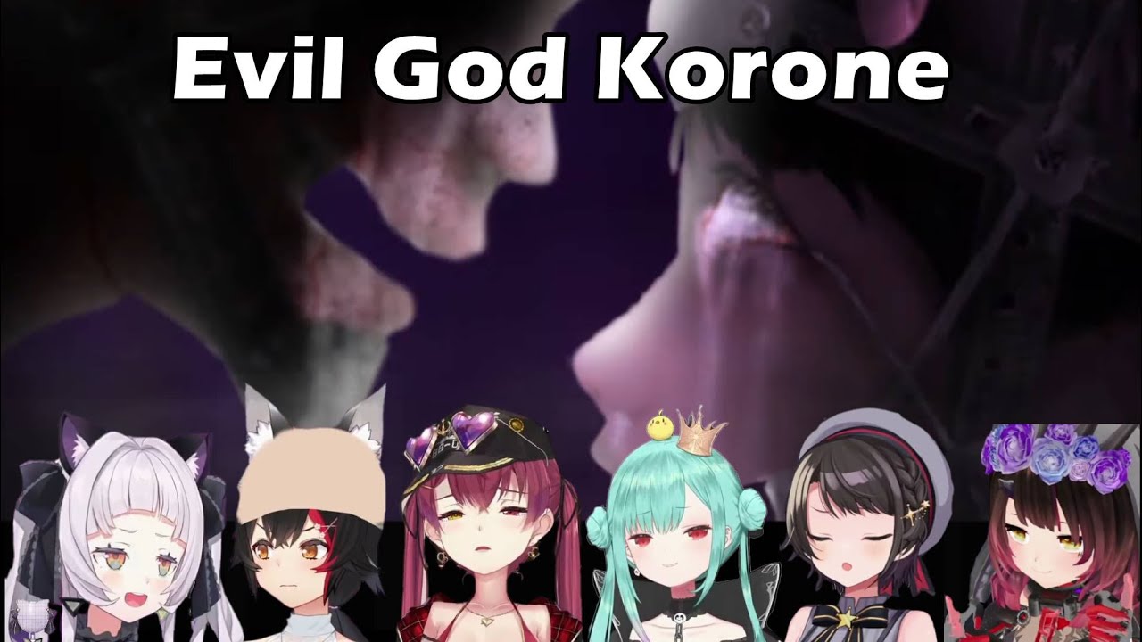[Spoiler] Roboco, Subaru, Rushia, Mio, Marine, Shion's Reactions When Brainwashed By Evil God Korone