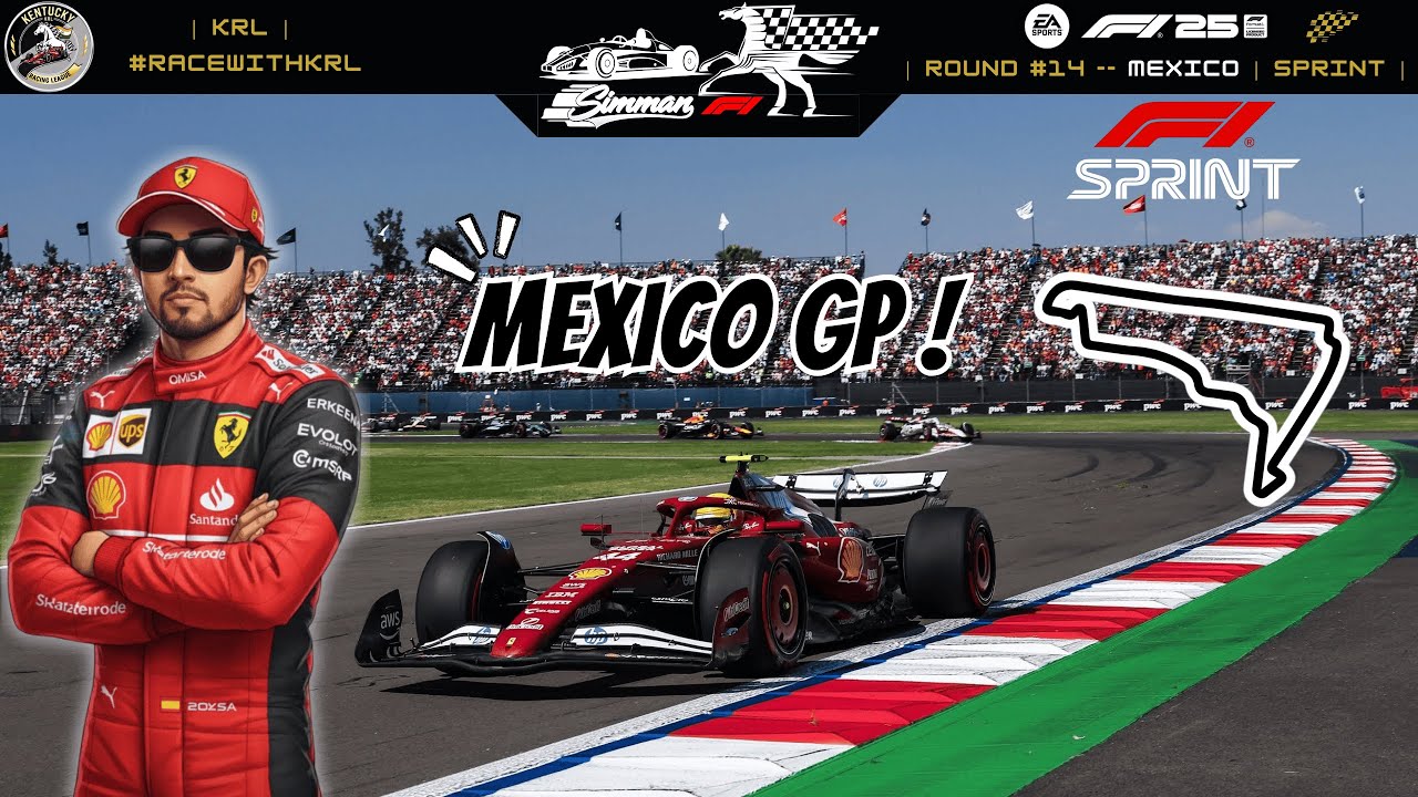 | MEXICO GP 🇲🇽 Round#14 - Sprint| #KRL #F125Gameplay