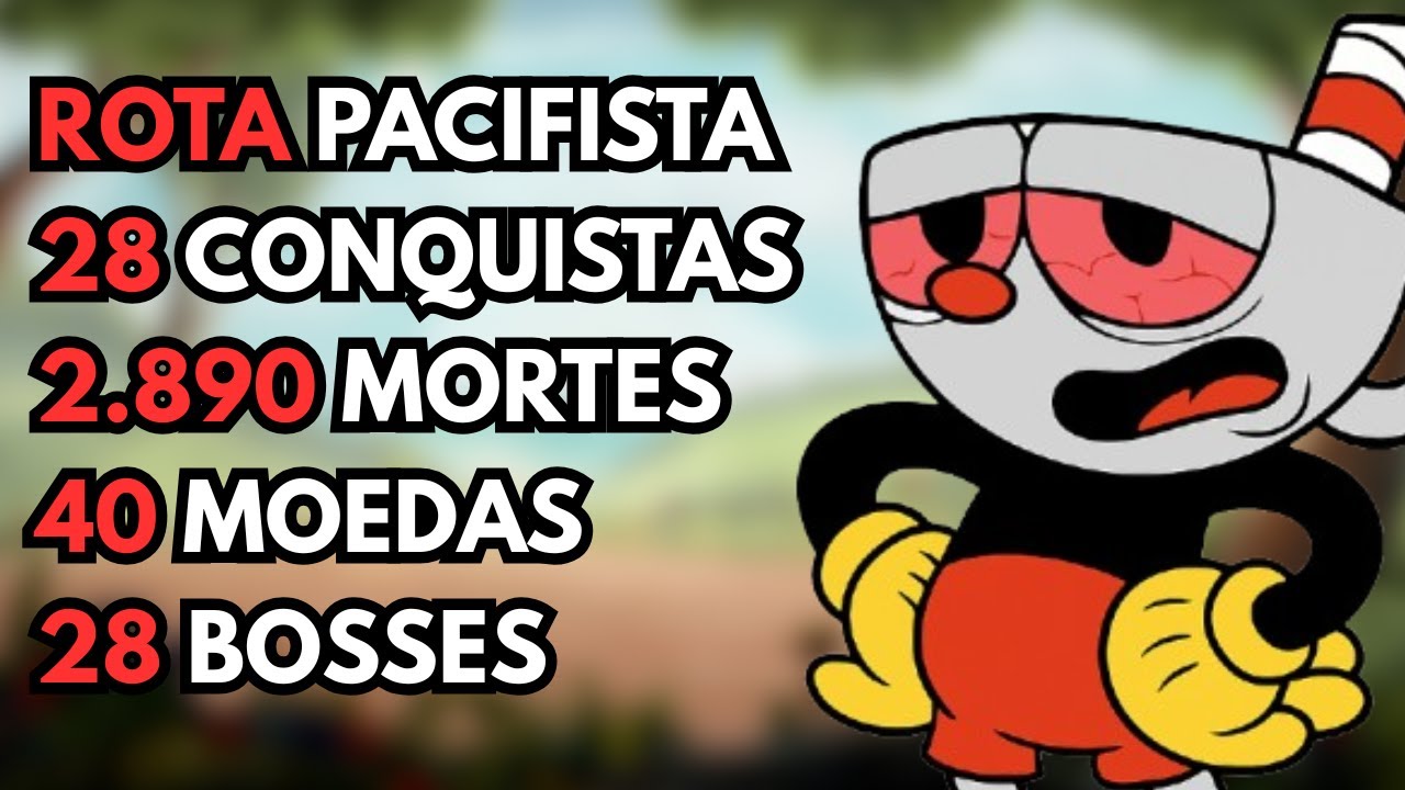 Eu fiz 100% de CUPHEAD... e foi BRUTAL