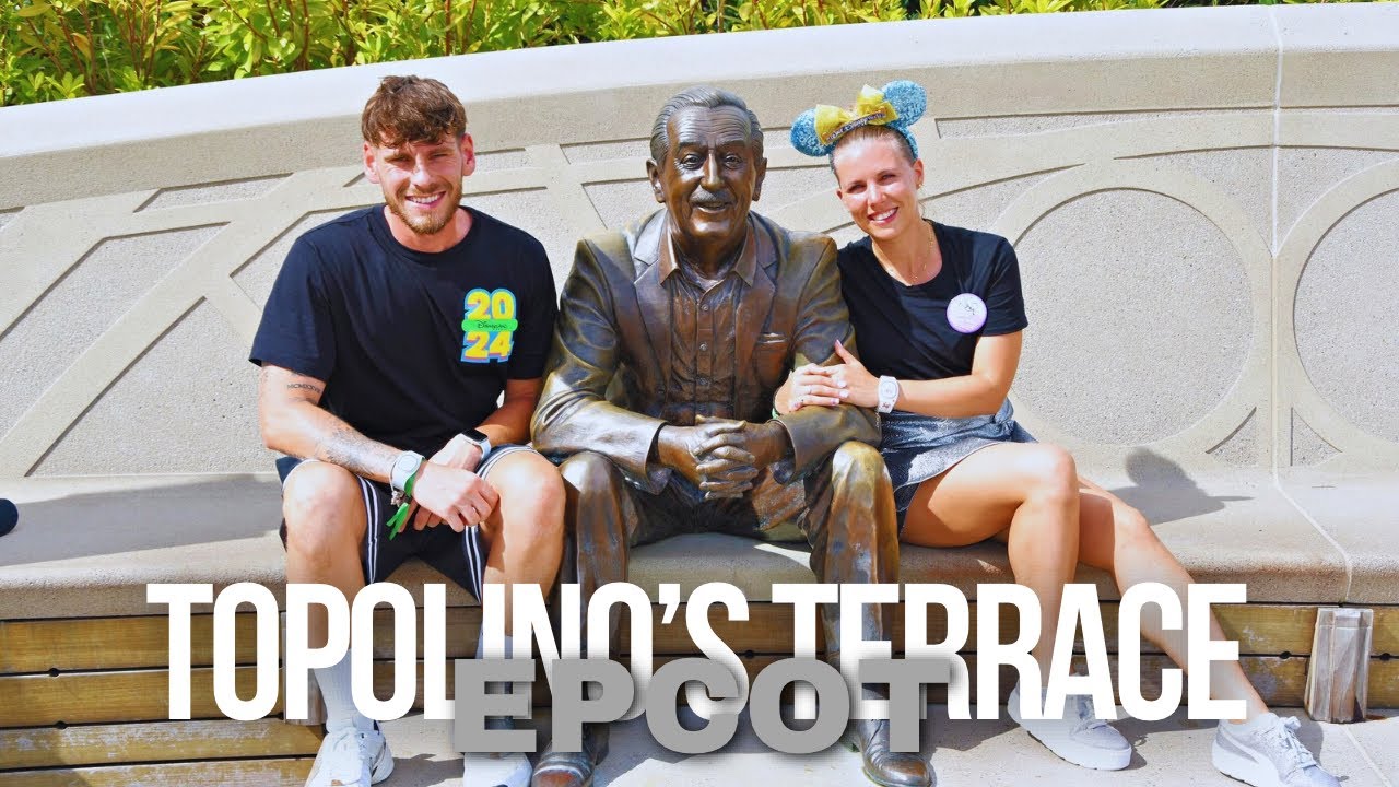 DAY 7 -BRUNCH AU TOPOLINO'S TERRACE  ET NOUS FAISONS LE TOUR DU MONDE À EPCOT.