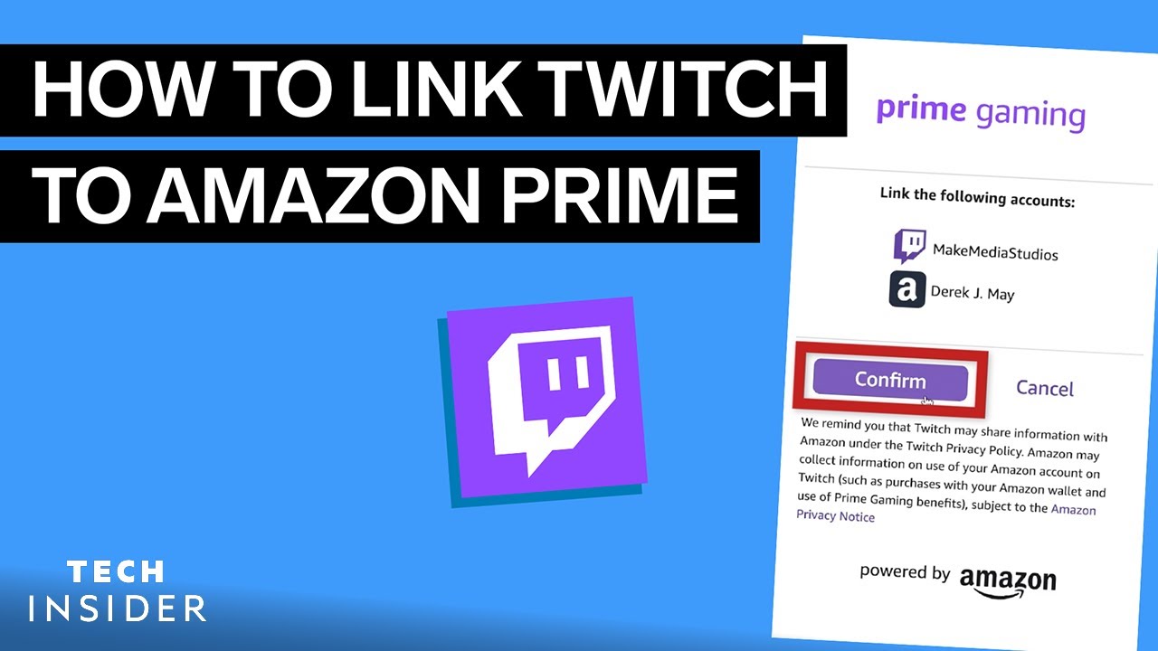 How To Link Amazon Prime To Twitch