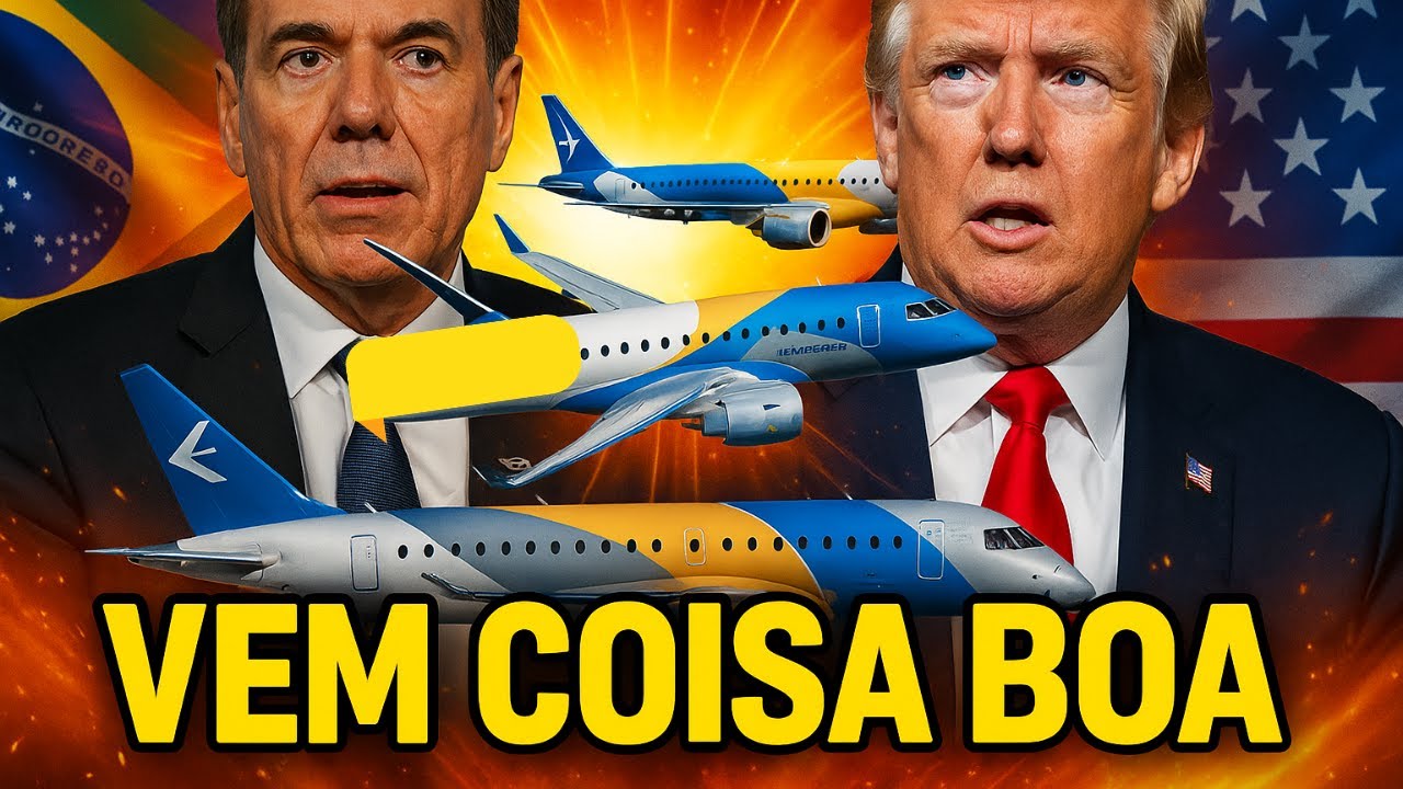 🚨 EUA fecha com a Embraer e promete MUDAR o jogo na indústria da aviação!