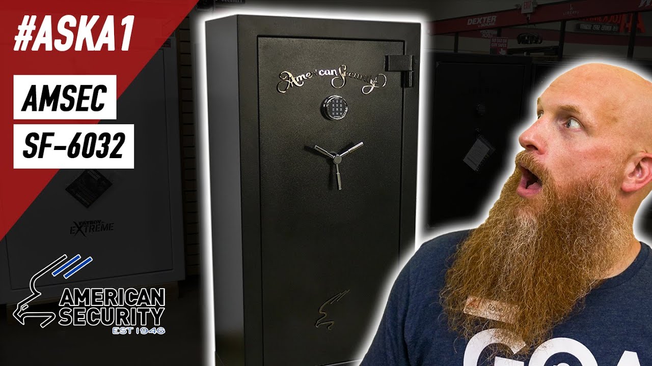 Best AMSEC Safe For The Money?? | American Security SF 6032 Gun Safe Review