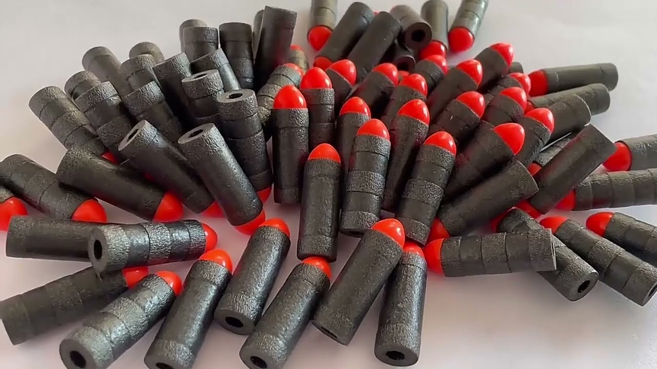 high quality bamboo stefan short darts for nerf guns