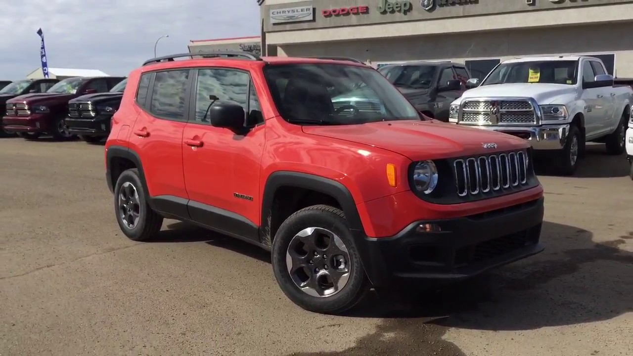 2016 Jeep Renegade Sport 4X4 SUV Low KM