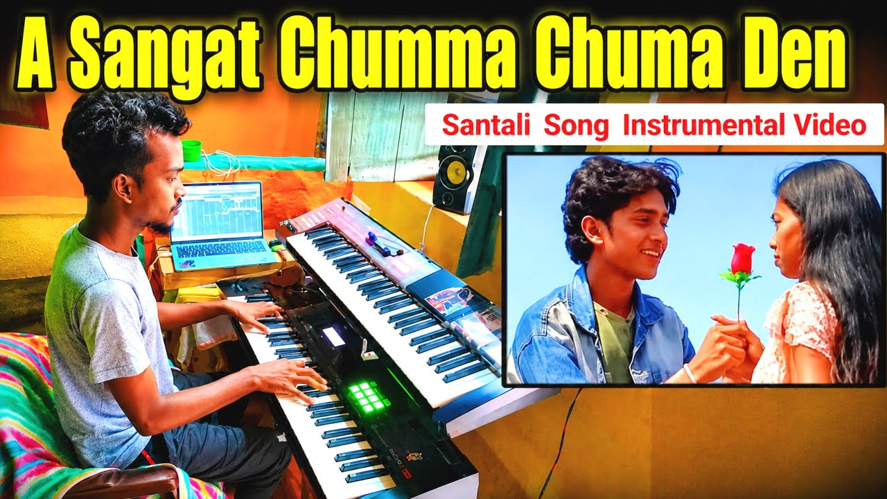 E Sangat Santali Instrumental Video Song Cover By #jituhansda