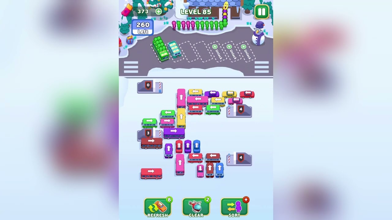 Bus Escape Traffic Jam Level 85