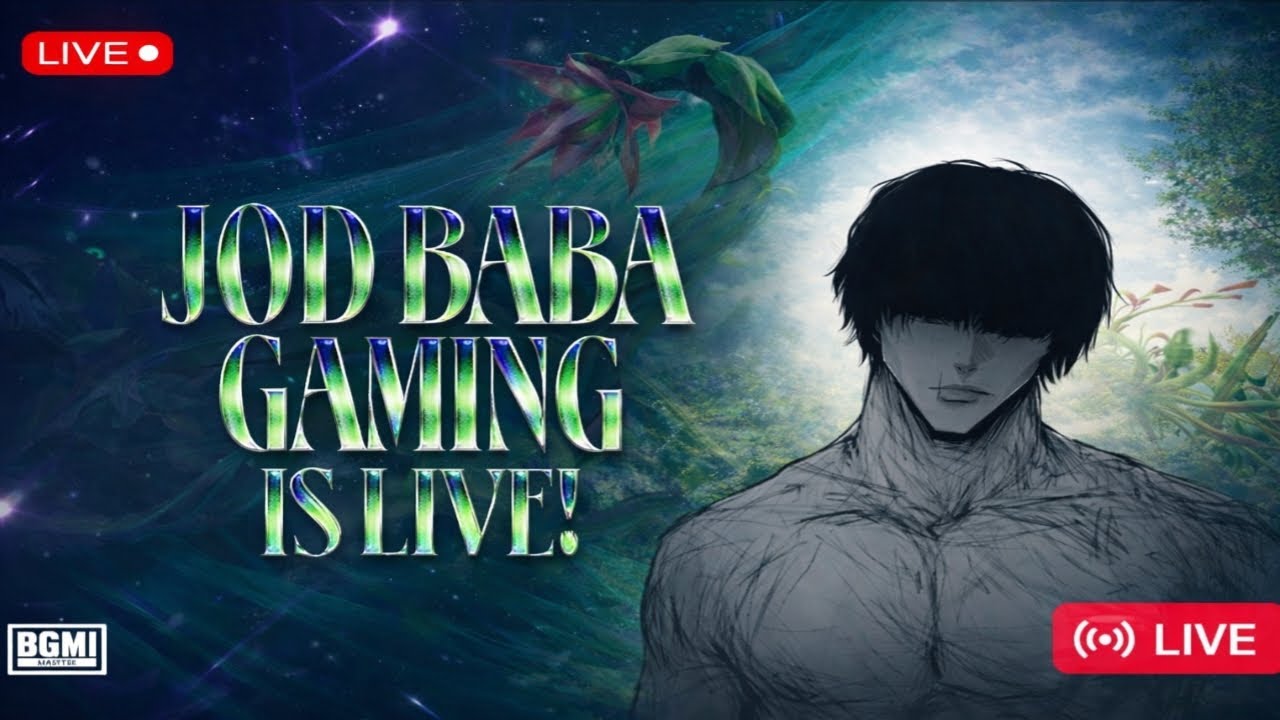 🔴RUSH PUSH BGMI IS LIVE || JOD BABA GAMING 🎮