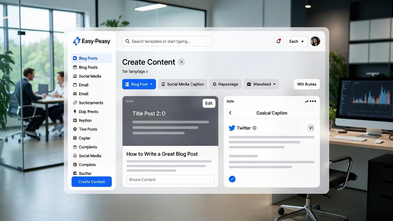 Easy-Peasy AI: Революционизация создания контента и написания текстов с помощью ИИ в 2026 году