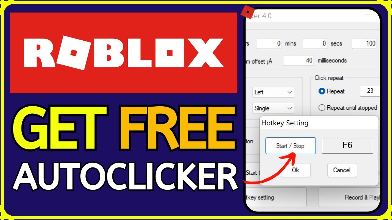 How to Get FREE AutoClicker in Roblox (2024 Update)