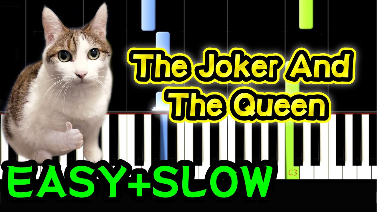 The Joker And The Queen - Ed Sheeran (feat. Taylor Swift) - фортепиано учебник