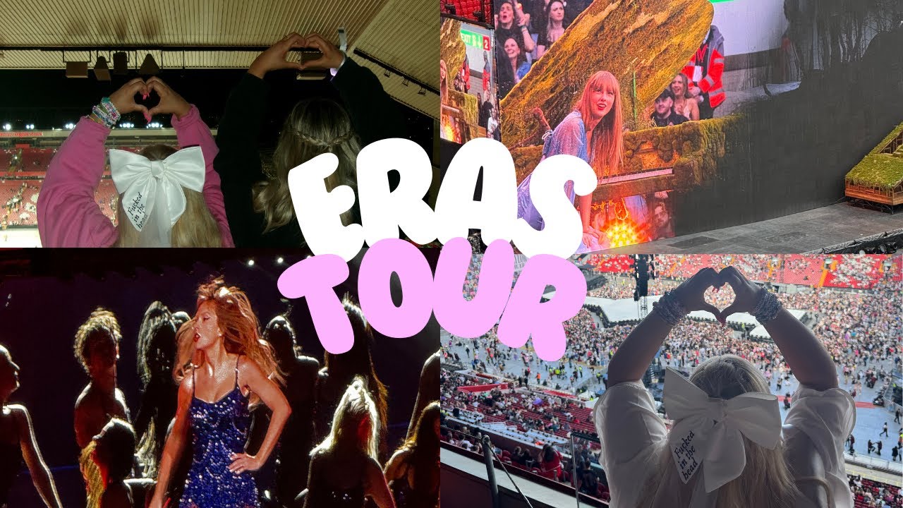 GET READY WITH ME FOR THE ERAS TOUR + VLOG!! | Liverpool Night 2 Eras Tour