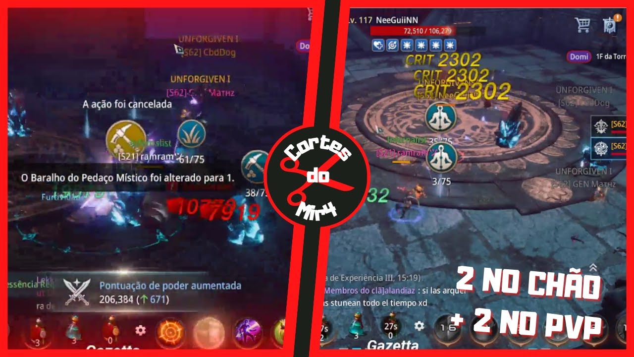 ARQUEIRA LEVEL 120 SOLO CONTRA 4 NA TORRE | MIR4