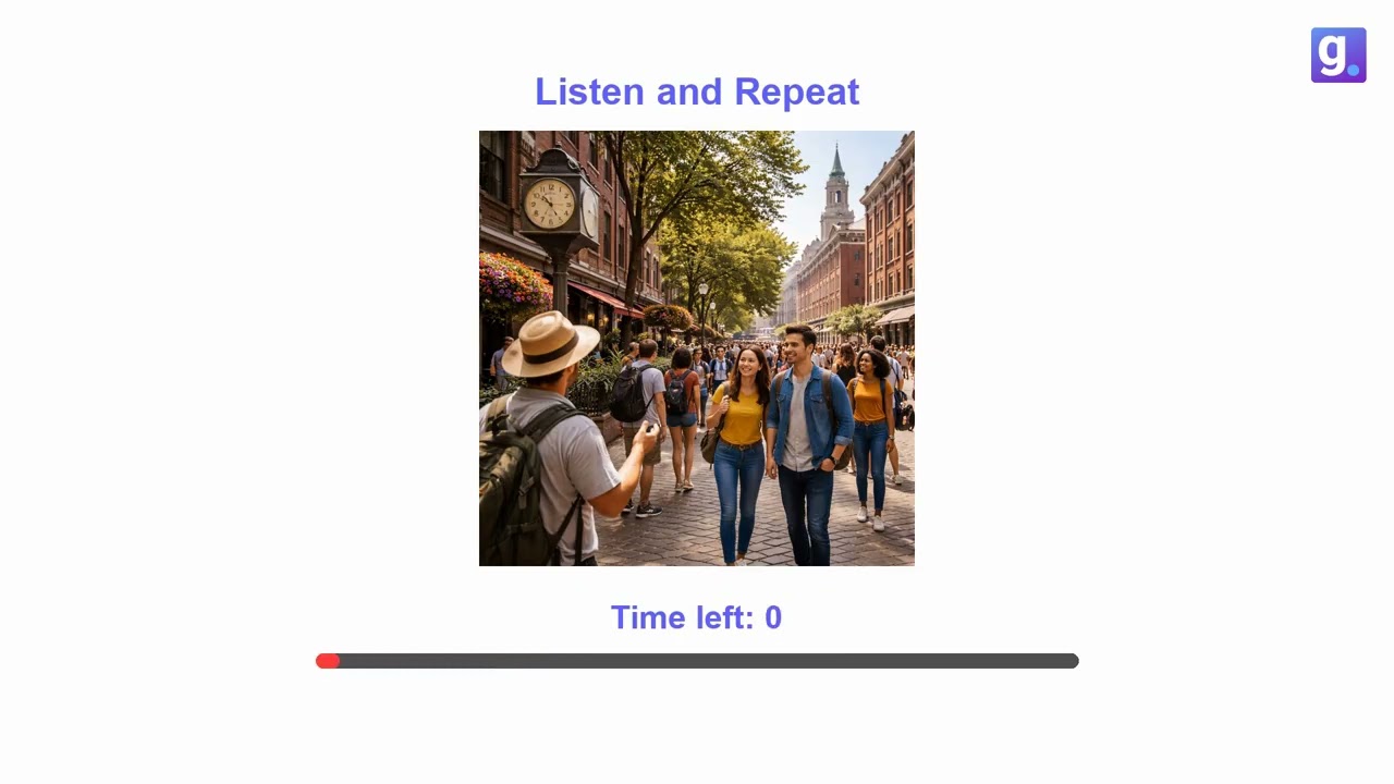 TOEFL (2026) Speaking 1 (Practice 11)  | Listen and Repeat | Gabble.ai