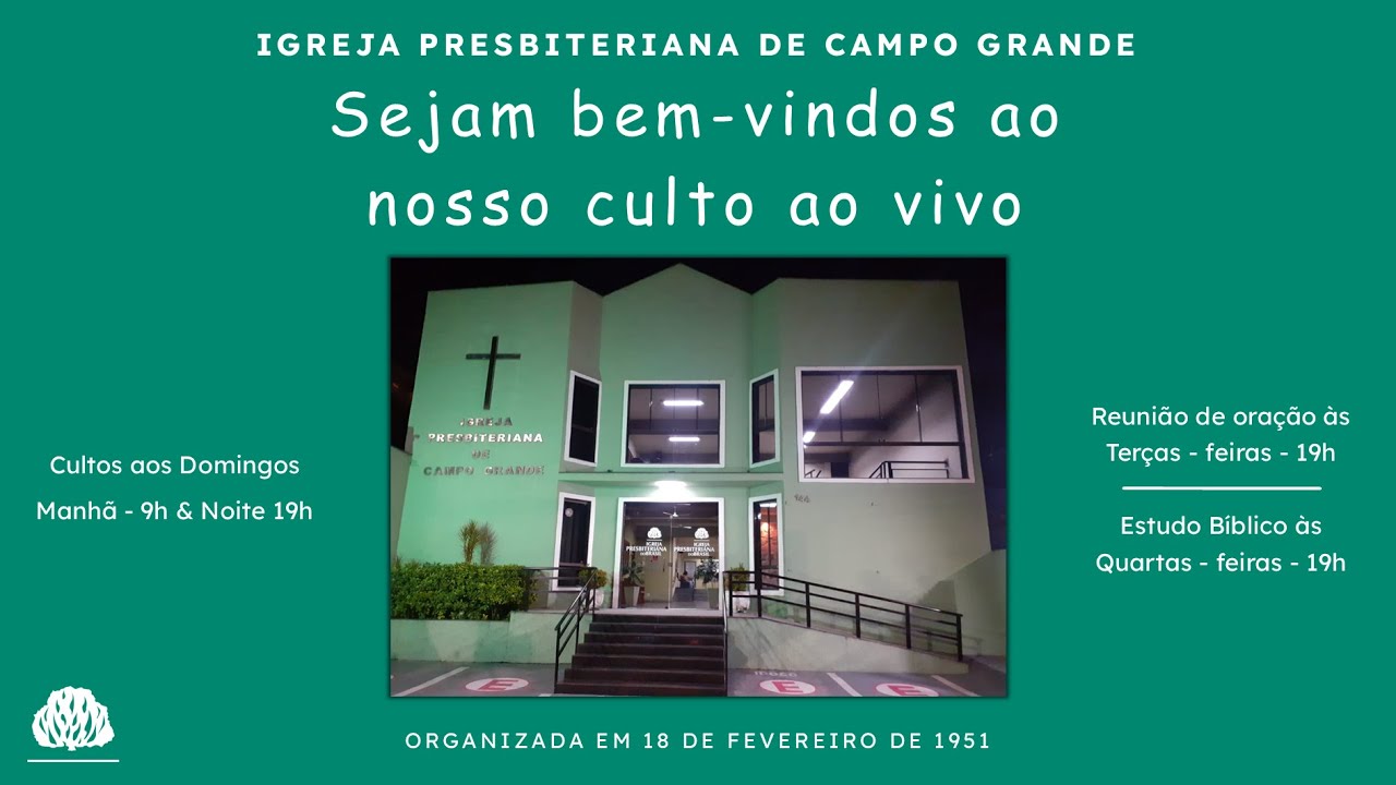 Culto Vespertino- IPCG - RJ - 22/02/2026