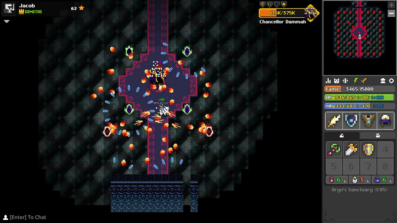 How to solo Oryx 3 like a noob [RotMG]