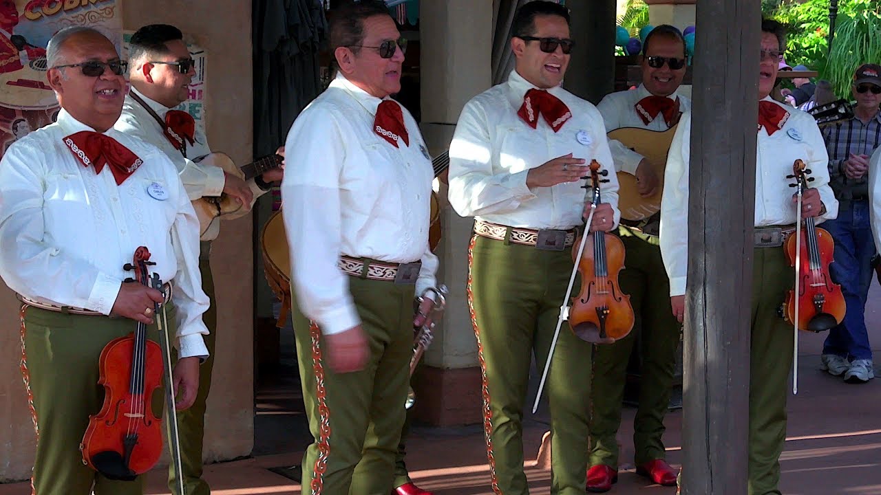 2019 Epcot Mexican Mariachi Cobre performer Highlights