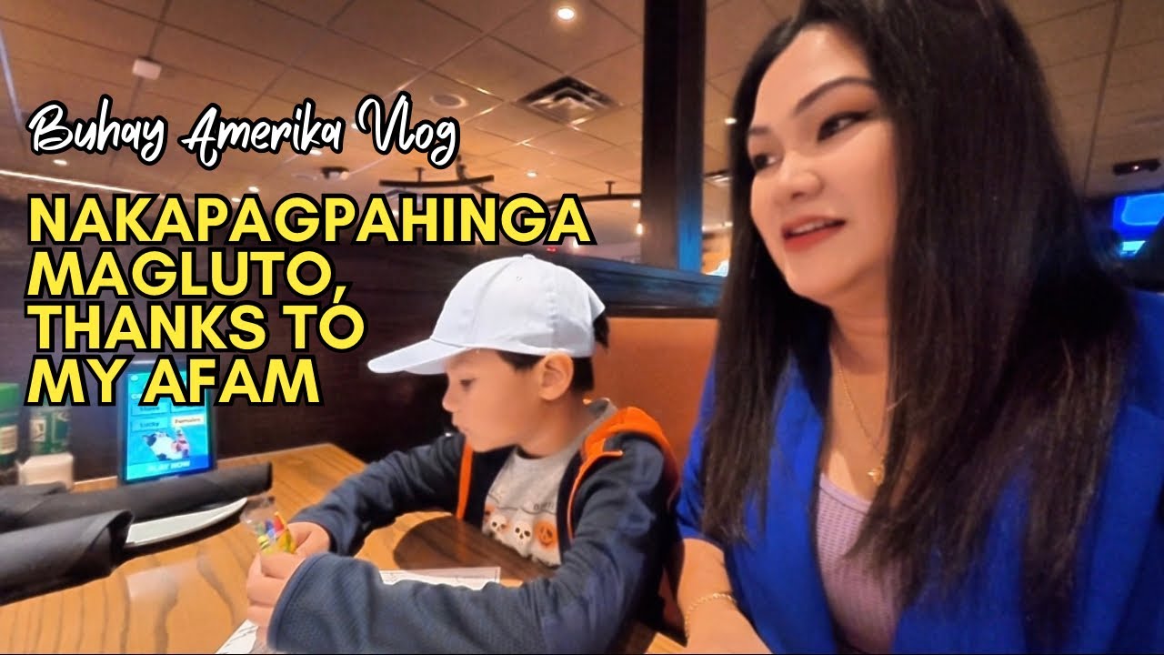 BUHAY AMERIKA: Nagyaya si AFAM na kumain sa labas. 😂 